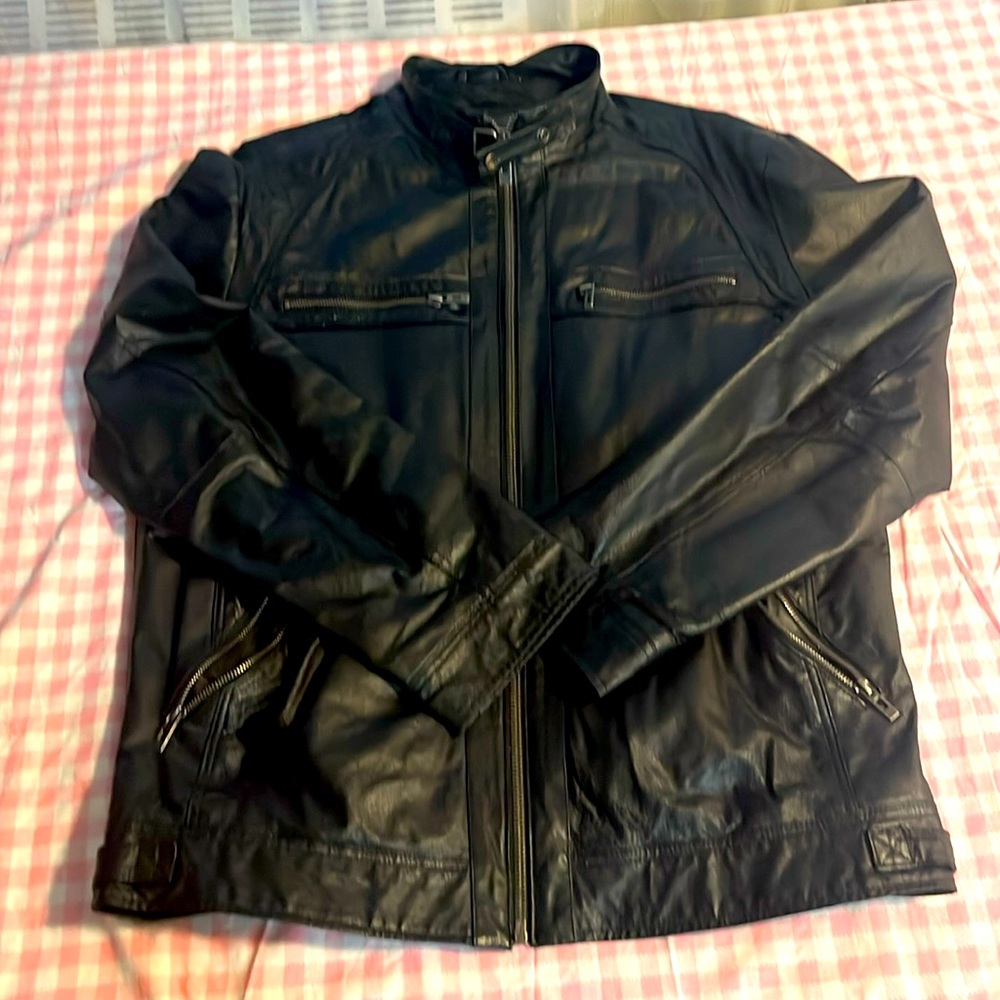 100% Genuine Leather Riding Coat